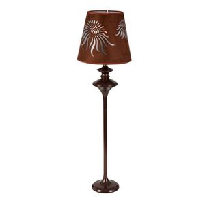 Stolová lampa Iman Brown Metal/Velvet vyobraziť