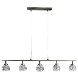 Stropná lampa Gira 5X40W G9 saténový nikel vyobraziť