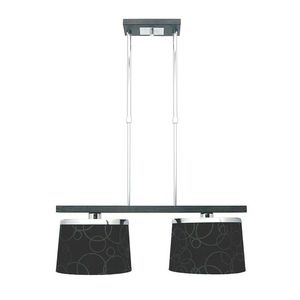 Stropné svietidlo Impresja 2*60W E27 čierny chróm vyobraziť