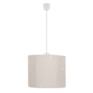 Béžová závesná lampa 25 cm na farmárskom lane vyobraziť