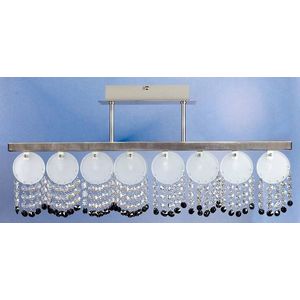 Stropné svietidlo Luxor Ampla 8*10W G4 nikel vyobraziť