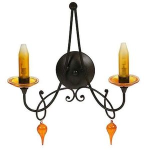 Dvojitá nástenná lampa Castel vyobraziť