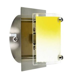 Zelená nástenná lampa so stropným svietnikom vyobraziť