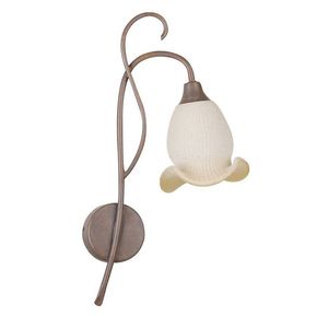 Patinovaná nástenná lampa Renesančná nástenná lampa vyobraziť