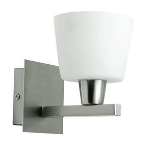 Nástenná lampa 1X40W E14 matný nikel vyobraziť