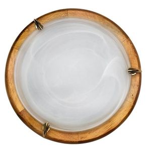 Stropná lampa 1030 Alabaster stropná lampa dub 2X60W vyobraziť