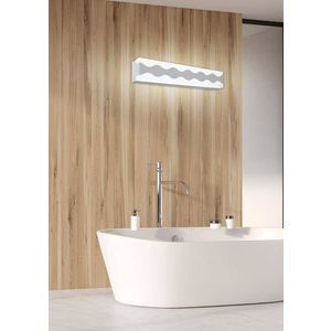 Nástenná lampa do kúpeľne biela LED 10W variabilná farba predná vyobraziť