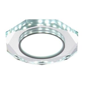 Stropné svietidlo biele osemuholníkové LED SSP-24 vyobraziť