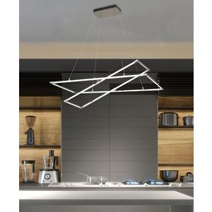 Apeti Kseros LED chrómová závesná stropná lampa 4000K vyobraziť
