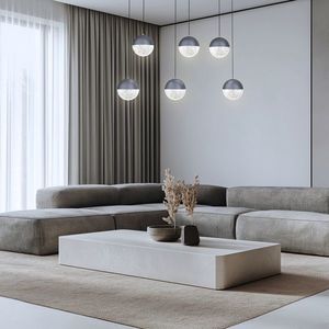 Závesná stropná lampa Apeti Furni čierna 4000K vyobraziť