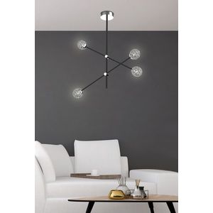 Apeti Paksos G9 LED čierna závesná stropná lampa vyobraziť