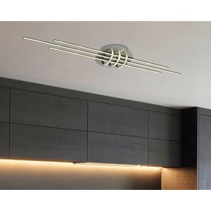 stropné svietidlo apeti naksos led satén nikel 4000k vyobraziť