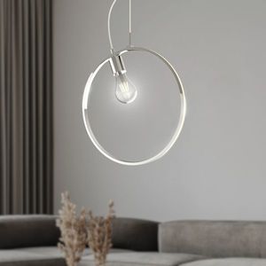 Závesná lampa APETI SKIROS 1xE27 + LED 12W chróm vyobraziť