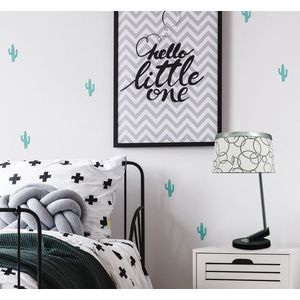 Stolná lampa biela/chróm Impresja vyobraziť