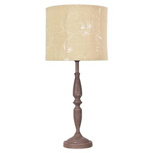 Béžová kancelárska stolová lampa Safari 60W E27 vyobraziť