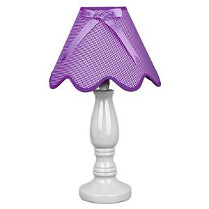 Stolová lampa Lola E14 fialová vyobraziť