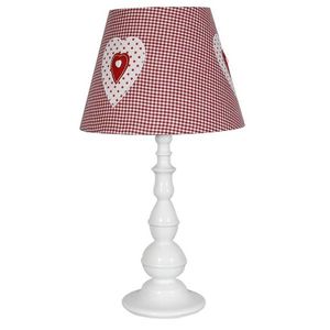 Stolová lampa biela a ružová 51 cm Sweet vyobraziť