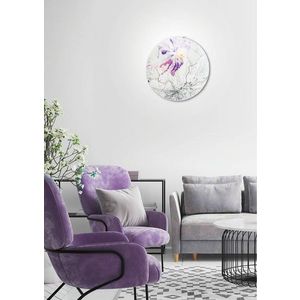 Stropná lampa s pružinou E27 fialová vyobraziť