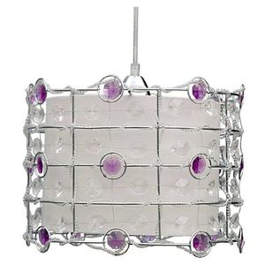 Závesná stropná lampa 1X40W E27 fialová SENECA vyobraziť