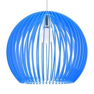 Závesná stropná lampa haga e27 modrá vyobraziť