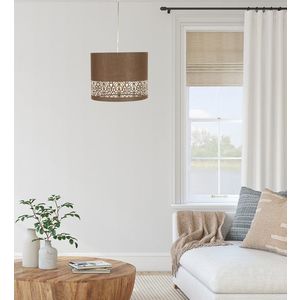 Závesná stropná lampa 1X60W hnedá ARABESCA vyobraziť