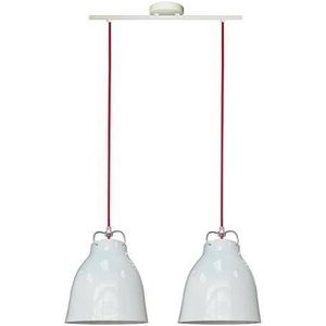 Stropná lampa Pensilvania s e27 žiarovkou v bielej farbe vyobraziť