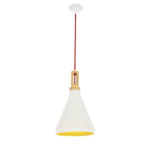 Stropná lampa Robinson e27 biela/žltá vyobraziť