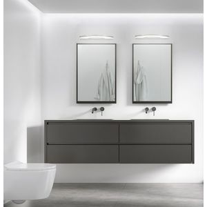 Nástenná lampa do kúpeľne chrómová studená biela LED 5W 41cm Nike vyobraziť