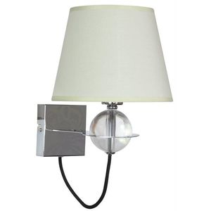 Nástenná lampa 1X40W E14 krémová TESORO vyobraziť
