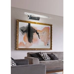 Nástenná lampa 7W LED trojuholníková trubica s vypínačom chróm FORTE vyobraziť