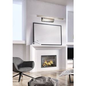 Nástenná lampa 7W LED trojuholníková trubica s vypínačom saténová FORTE vyobraziť