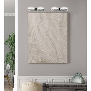 LED nástenná lampa 2x3W kryštály SHIPI vyobraziť