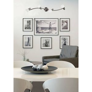 Nástenná svietiaca páska 4X40W G9 matný nikel/chróm biela SELIA vyobraziť