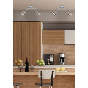 Nástenná LED páska 2X10W E14 chróm MILTON vyobraziť