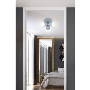 Stropná lampa 3xE27 sivá 32cm AZURO vyobraziť