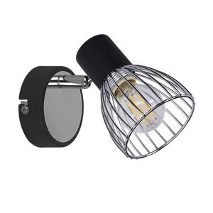 Nástenná lampa 1X40W E14 čierna + chróm MODO vyobraziť