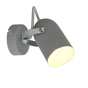 Nástenná lampa 1X40W E14 sivá GRAY vyobraziť