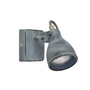 Nástenná lampa 1xGU10 sivá matná 11cm jaseňová vyobraziť