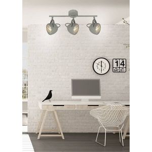 Nástenná lampa 3X50W GU10 betónovo sivá PENT vyobraziť