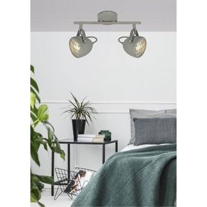 Nástenná lampa 2X50W GU10 betónovo sivá PENT vyobraziť