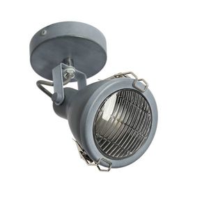 Nástenná lampa Crodo E14 sivá vyobraziť