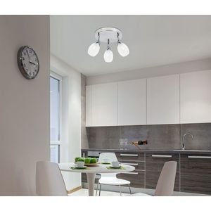 LED stropné svietidlo SMD 3x6W 34cm RICO CHROME vyobraziť