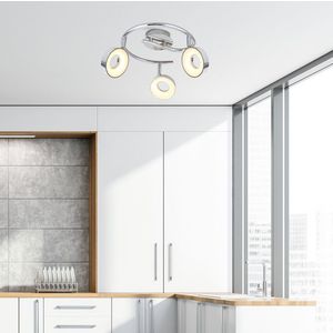 Špirálová stropná lampa 3X4W LED chróm 3000K ISLA vyobraziť