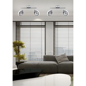 Nástenná lampa Celt LED pásik chróm 3000K vyobraziť