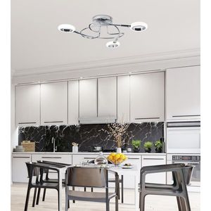 Stropné svietidlo plafond 3X4W LED chróm 3000K AURELION vyobraziť