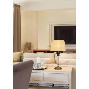 Patinovaná kancelárska stolová lampa Adonis vyobraziť