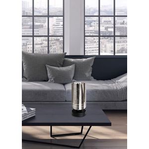 Stolová lampa so skleneným zrkadlom, chróm Cox vyobraziť