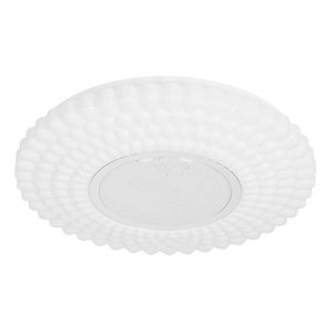 Stropné svietidlo URAN plafón 38cm 24W LED 4000K tienidlo biele+chróm vyobraziť