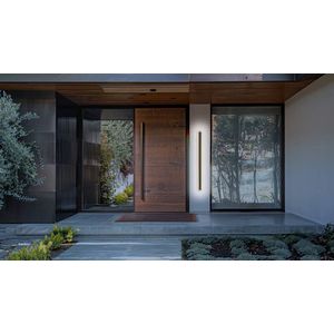 Vonkajšie fasádne svietidlo STICK - minimalistické LED nástenné svietidlo 150 cm 45W - moderné vonkajšie osvetlenie IP65 vyobraziť