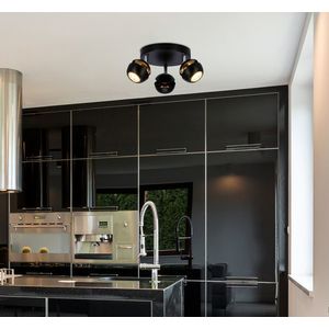 Stropná lampa Boni 3x3W gu10 LED čierna vyobraziť